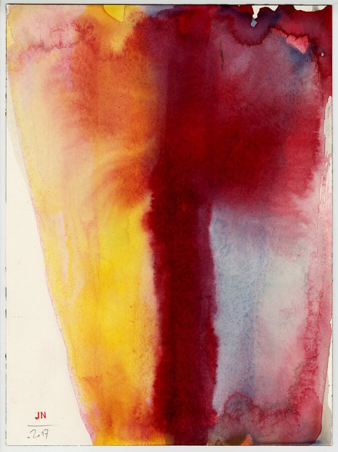 Forrenmatt 1/11, 2017, Tempera, 31x23cm