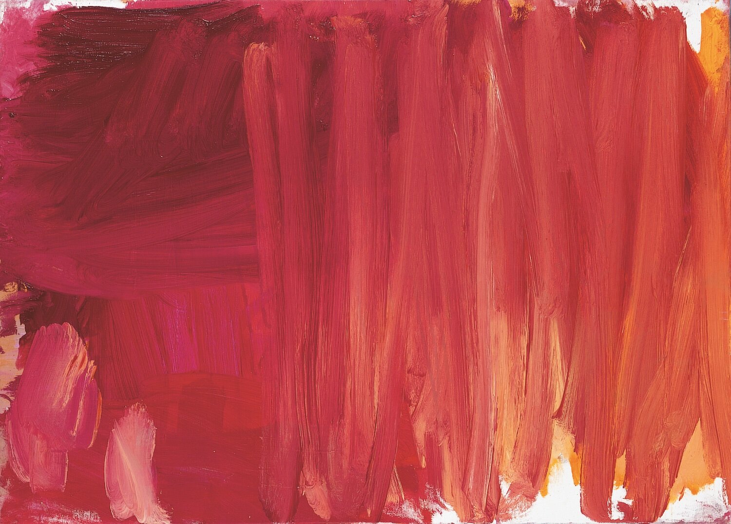 ohne Titel, 2001, Öl auf Leinwand, 50x70cm