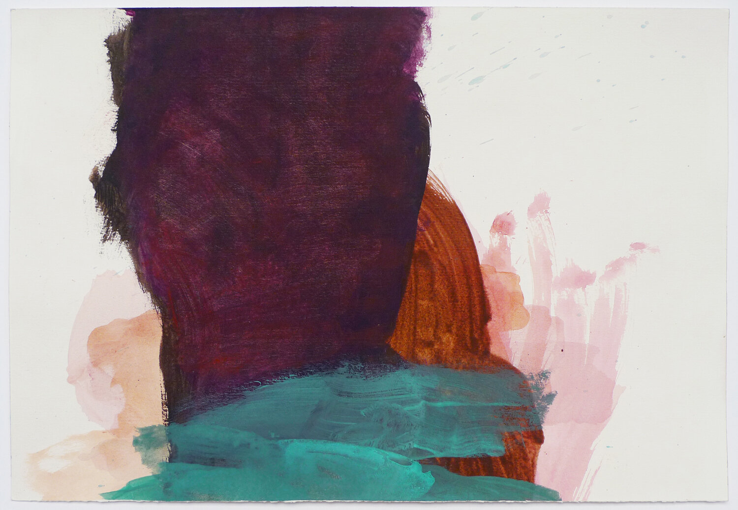 Ohne Titel 05, 2001, Tempera, 31x45.8cm