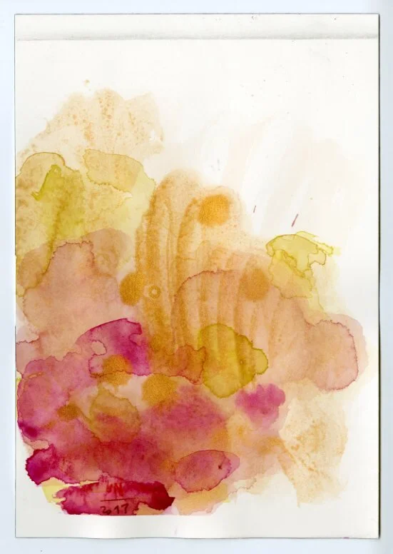 Studie für G. 07/10, 2013, Tempera, 26x18cm