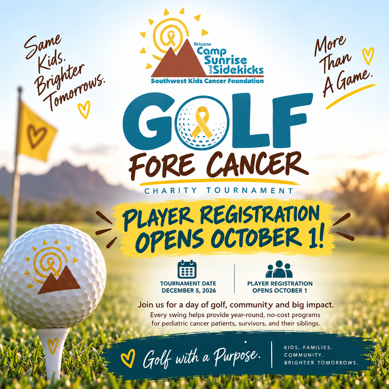 Golf Fore Cancer Player Registration Opens