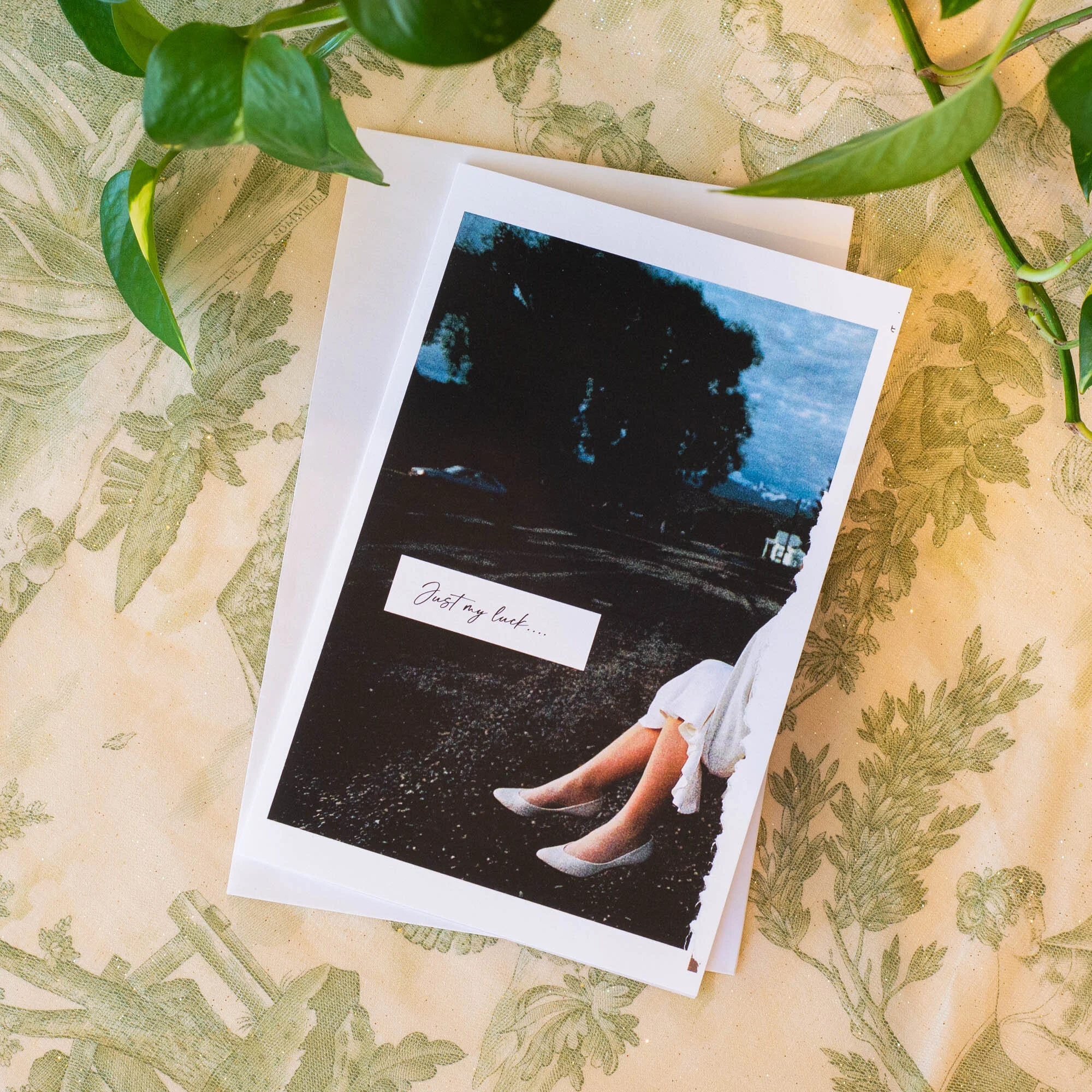 ‘Just My Luck’ Card by Flanzella, $7