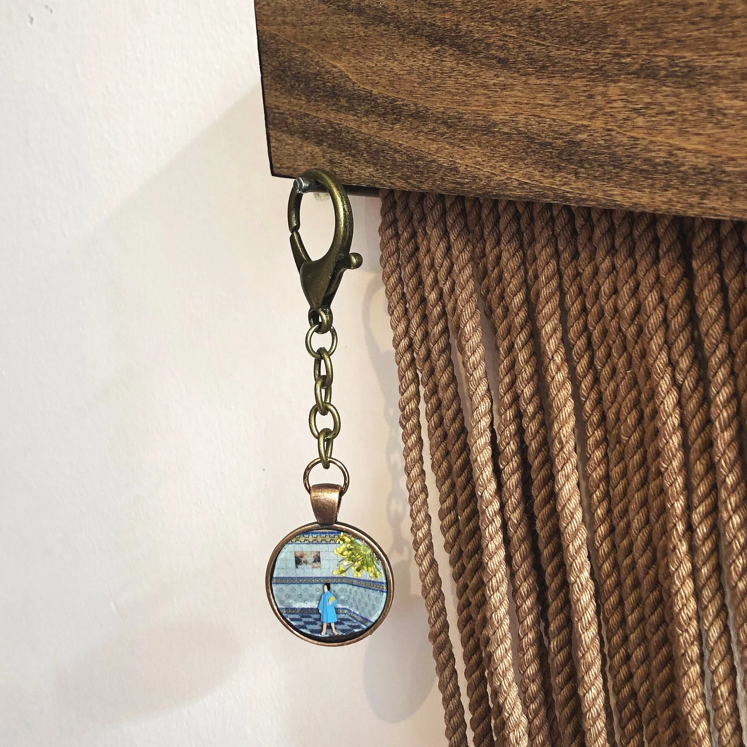 Molly Miniature Keychain (World of Tinies Collection) by Vintage Baby, $15