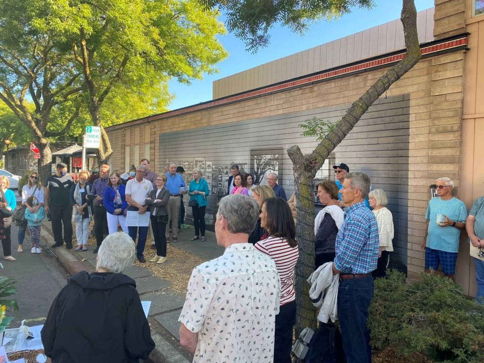 Arts Los Altos thanks Rotary Club of Los Altos, the Los Altos History Museum and others who supported this creation. (Photo courtesy of J. Hood)