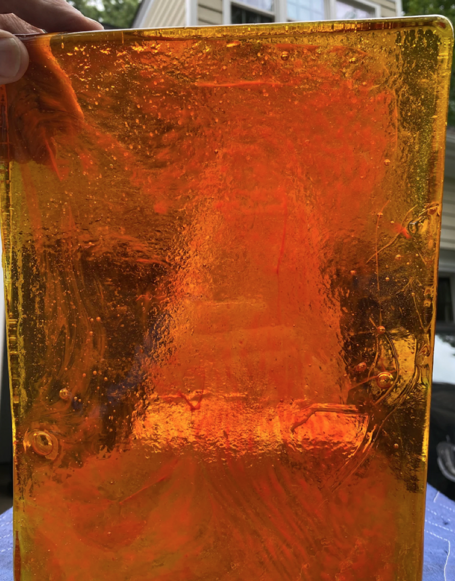 slumped glass