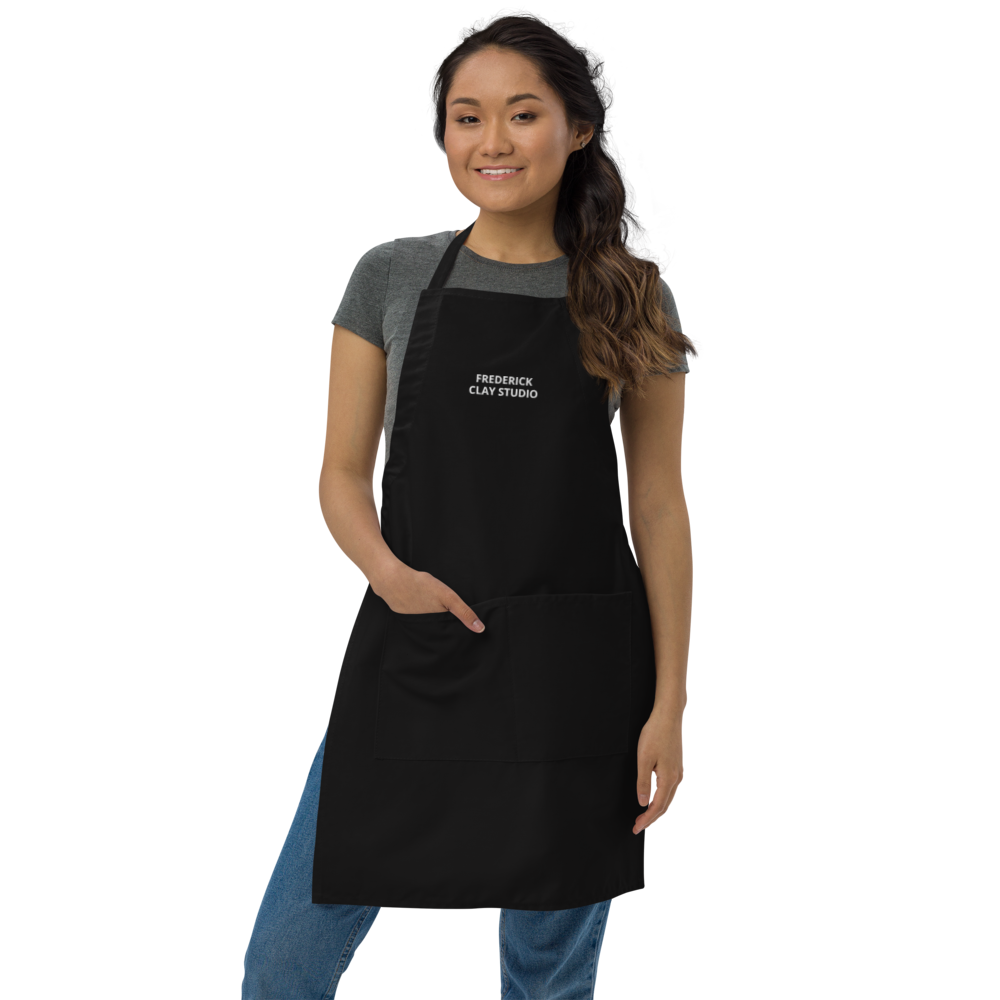 Embroidered Apron Frederick Clay Studio Embroidered Apron Frederick Clay Studio