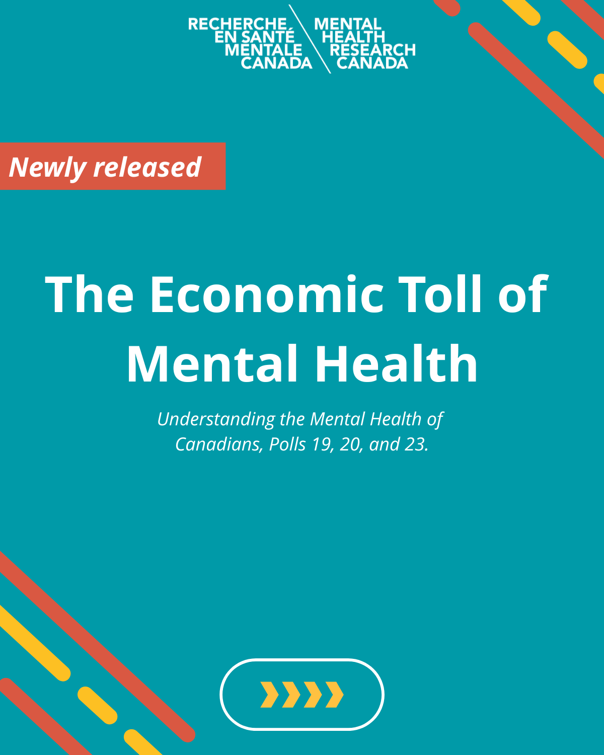 The Economic Toll of Mental Health infographic cover