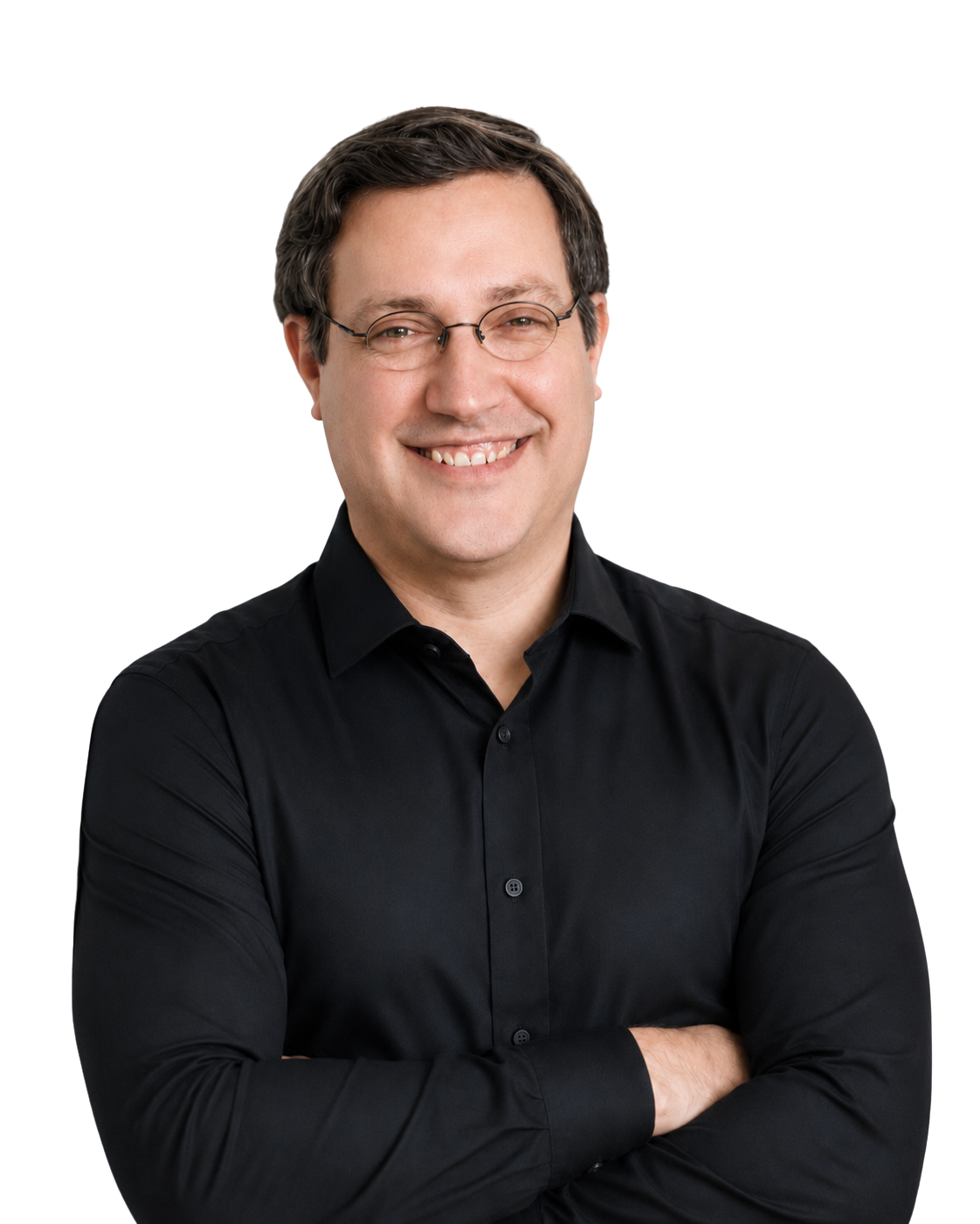 Profile picture of Andrew Ross, Director of National Communications. He is wearing a black shirt and smiling at the camera.