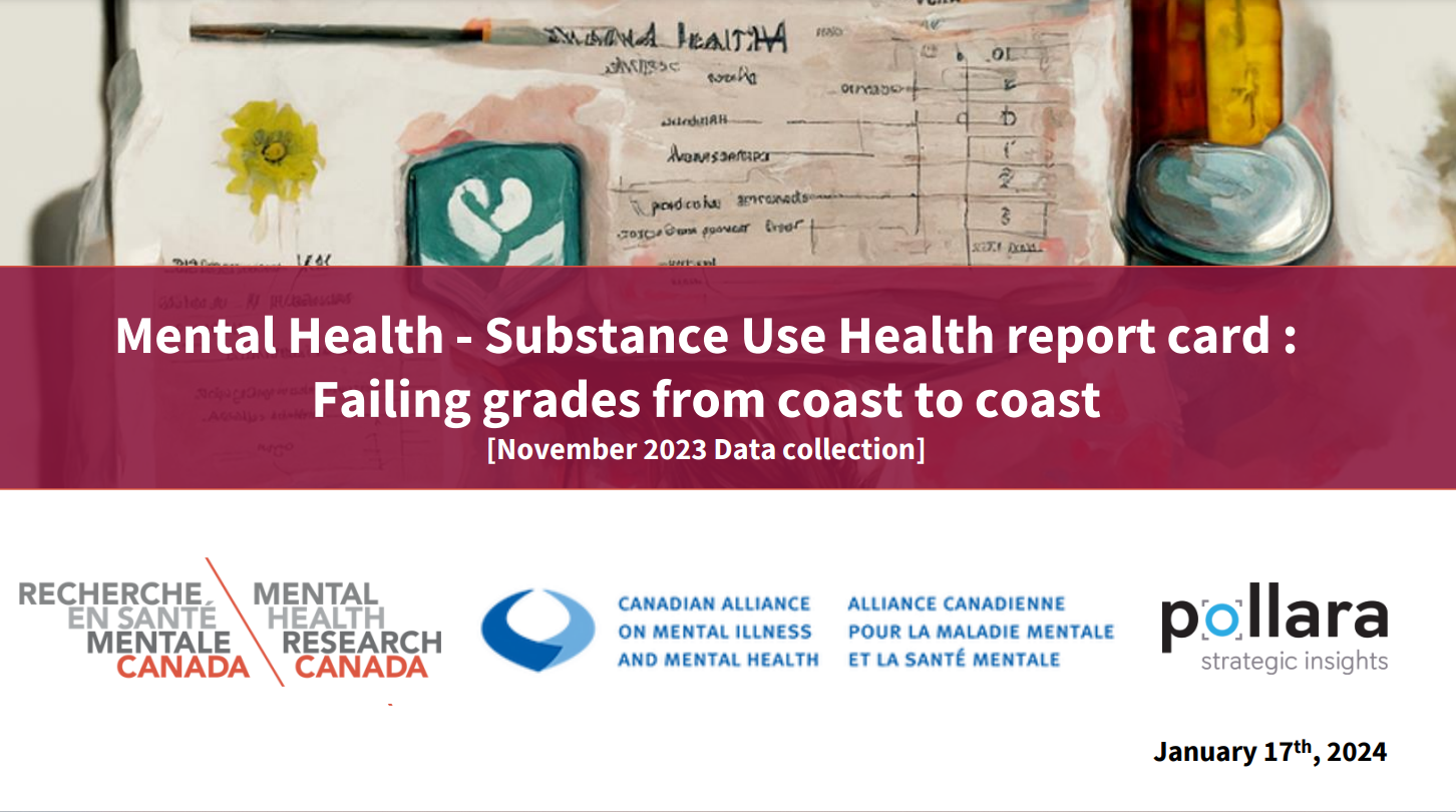 Mental Health Support Report Card: Failing grades coast to coast