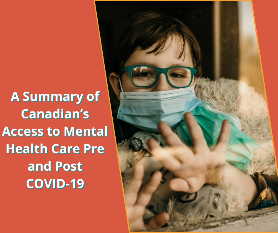 A Summary of Canadian’s Access to Mental Health Care Pre and Post COVID-19