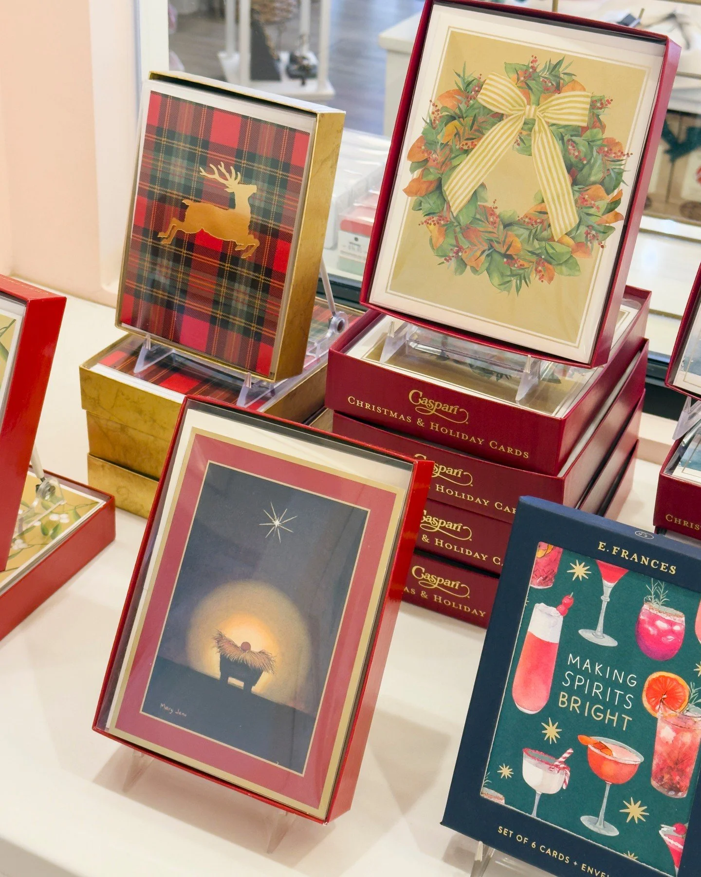A gentle reminder: Christmas waits for no one...

Boxed cards, wrap, and gifting essentials are going quickly! 🎁🎄

Stop in to wrap up those festive finishing touches!