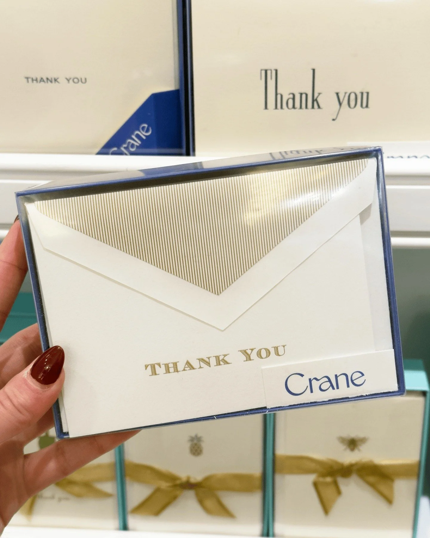 Don&rsquo;t be a Grinch - say thank you 💌✨

Pop in for boxed thank-you cards, perfect for sharing a little love after all those fabulous holiday gifts 😉

#thankyounotes #stationerylovers #handwrittennotes #shopsmallde #greenvilledelaware