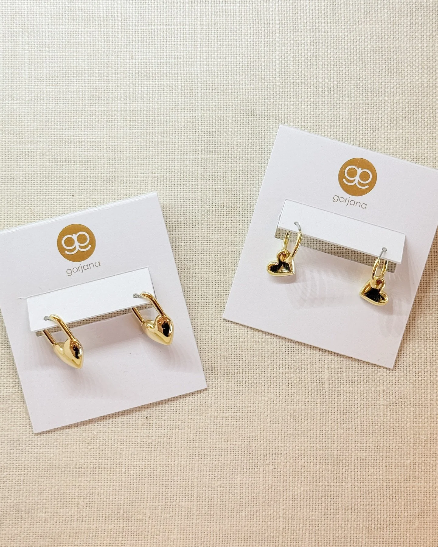 Not saying you need heart jewelry&hellip; but these are hard to ignore.
@gorjana earrings and necklaces, just in time for Valentine&rsquo;s Day 💘

#DelawareGiftShop #DelawareGiftShop #DelawareGiftsforHer #HeartJewelry #ValentinesDayJewelry Valentine