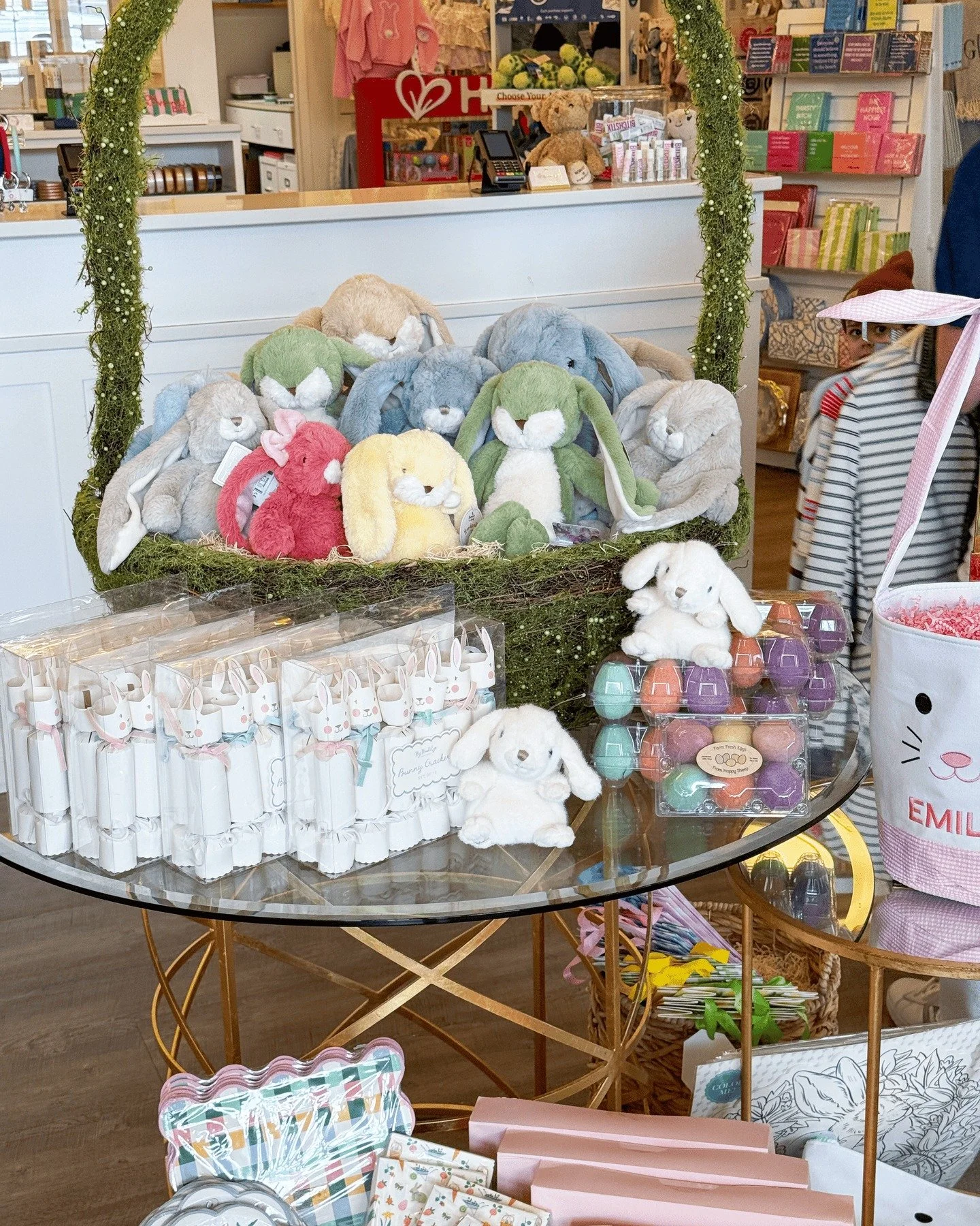 Our Easter table is looking EXTRA sweet 🐰💛

Soft bunnies, sweet basket fillers, and pastel touches for hosting - everything you need to make Easter feel a little more special. 

Stop in and shop your favorites before they hop away! 🌷✨

#easterfind