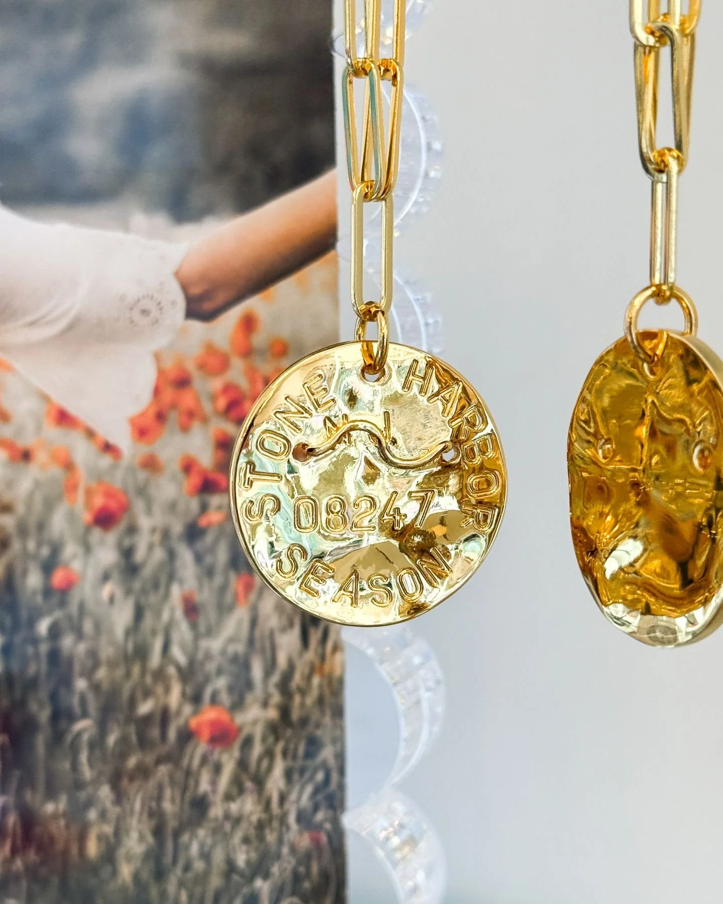 Your favorite place, but make it jewelry. ✨

These @lisilerch charm necklaces are perfect for beach towns, college towns, and all the places you casually make your entire personality.

Even better? The college styles can be customized by school, maki