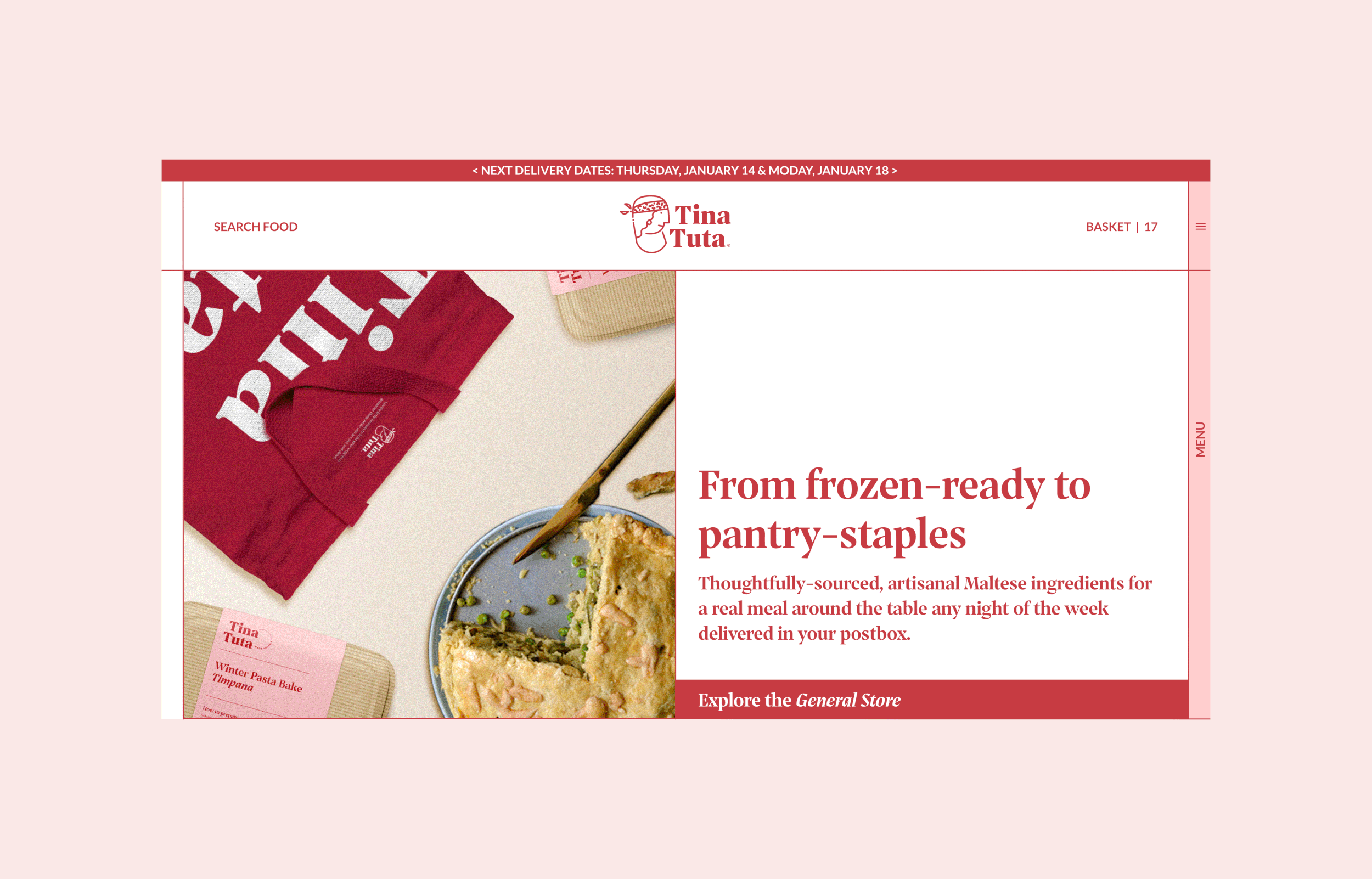 Fully responsive design from desktop to mobile