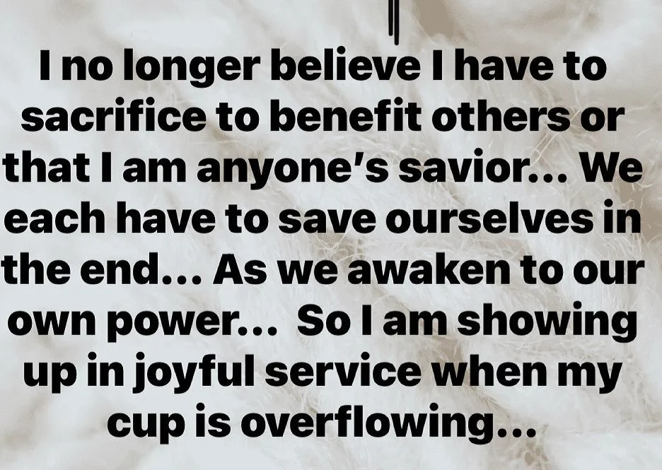 ✨I use to feel that I had to sacrifice 
nothing left to give to myself... 

✨ I have and gave until there was nothing left to give to myself...

✨I always put others before myself... Until one day I realized that those same individuals, had the roles