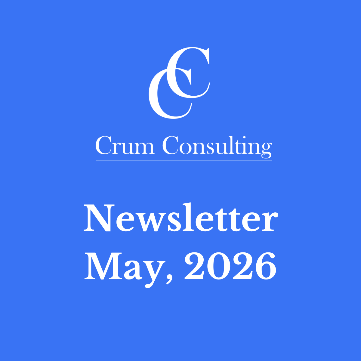Newsletter; May 2026