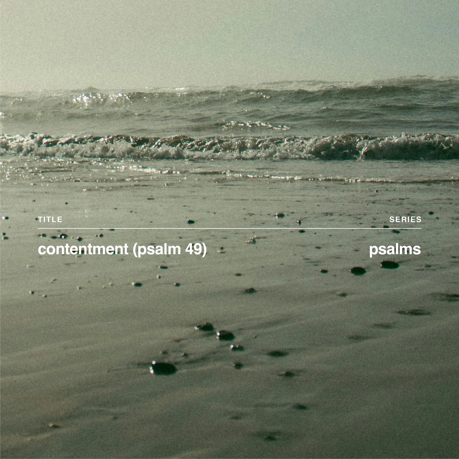 Contentment (Psalm 49) episode artwork