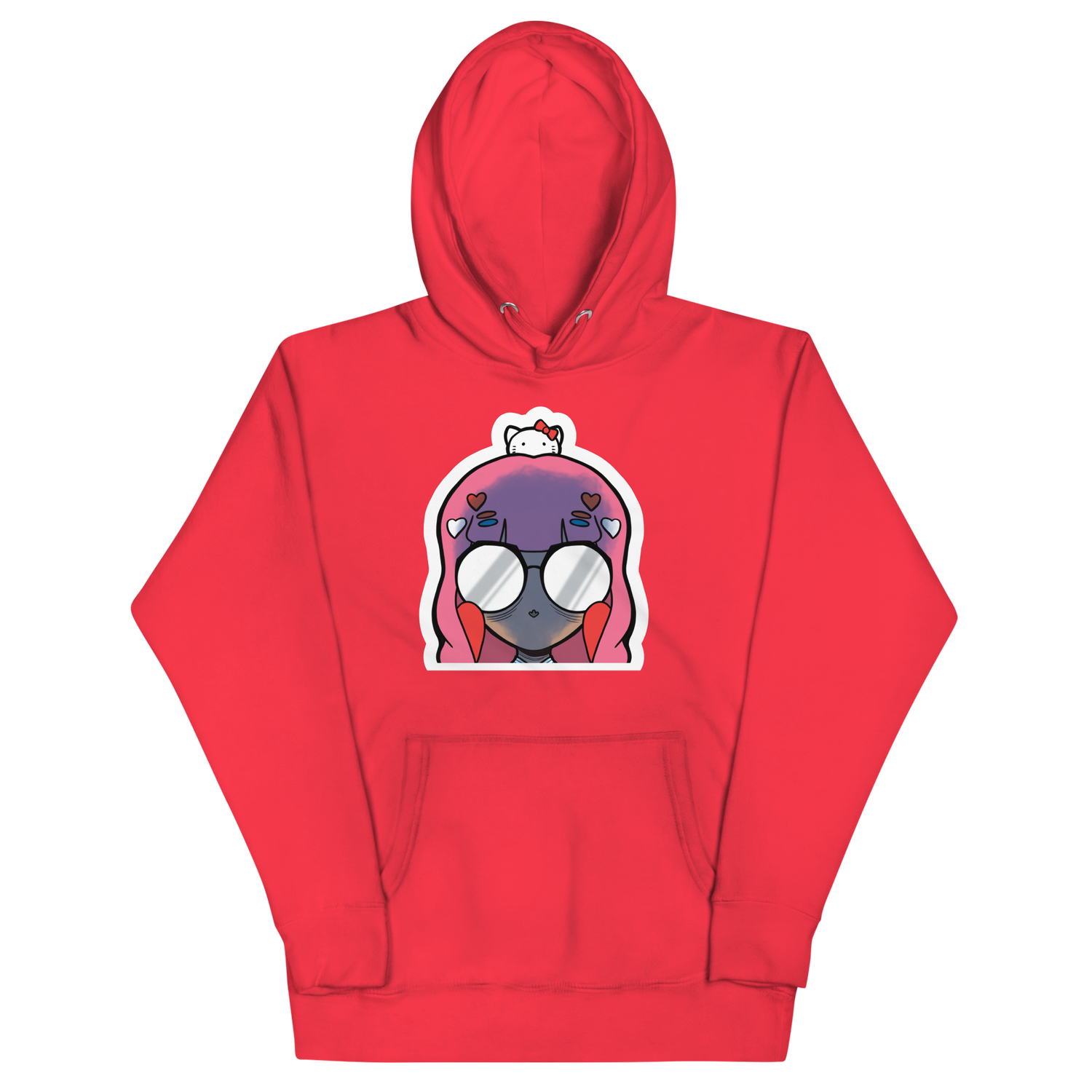 Cute Kitty Burnout Hoodie — Jadedisland