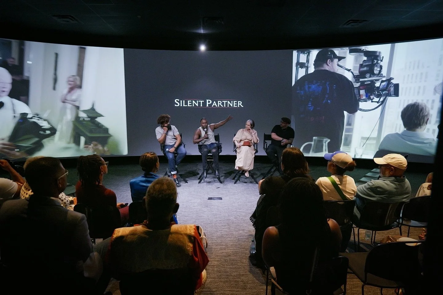 This past weekend, we held a small, executive private screening of the *rough cut* of @silentpartnerfilm in #Atlanta to help us secure finishing funds. 

&ldquo;To those who attended, we appreciate every single one of you more than words can express.