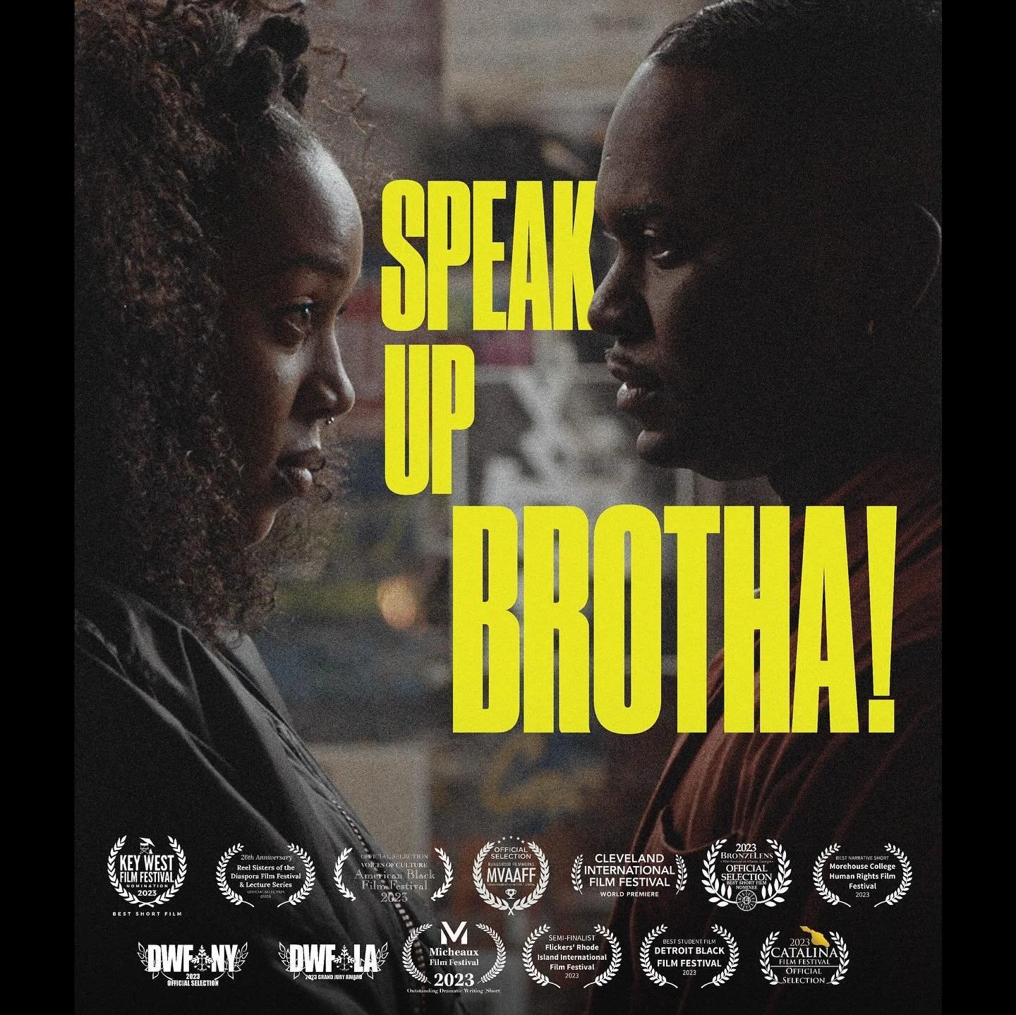 #Grateful to screen our 3 𝑑𝑖𝑓𝑓𝑒𝑟𝑒𝑛𝑡 𝑠ℎ𝑜𝑟𝑡𝑠 𝑎𝑙𝑙 𝑖𝑛 𝑡ℎ𝑒 𝑠𝑎𝑚𝑒 𝑤𝑒𝑒𝑘 in #losangeles. Both @speakupbrothafilm and @kamcam30&rsquo;s ᴅɪʀᴇᴄᴛᴏʀɪᴀʟ ᴅᴇʙᴜᴛ @harlemfragmentsfilm screened at the Oscar-qualifying @paffnow, and now, @sil