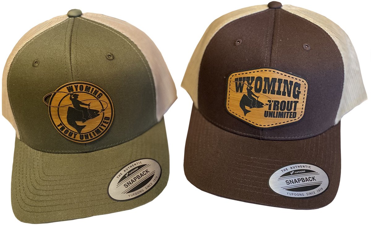WYTU Bucking Fish Trucker Hat — Wyoming Trout Unlimited