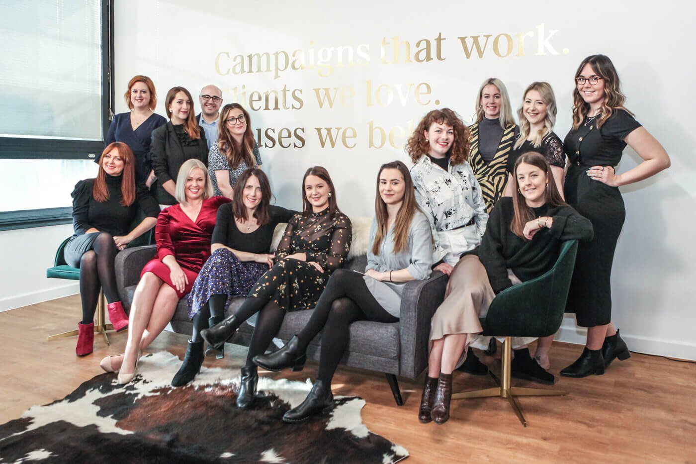 Cowshed Communications Team Cardiff