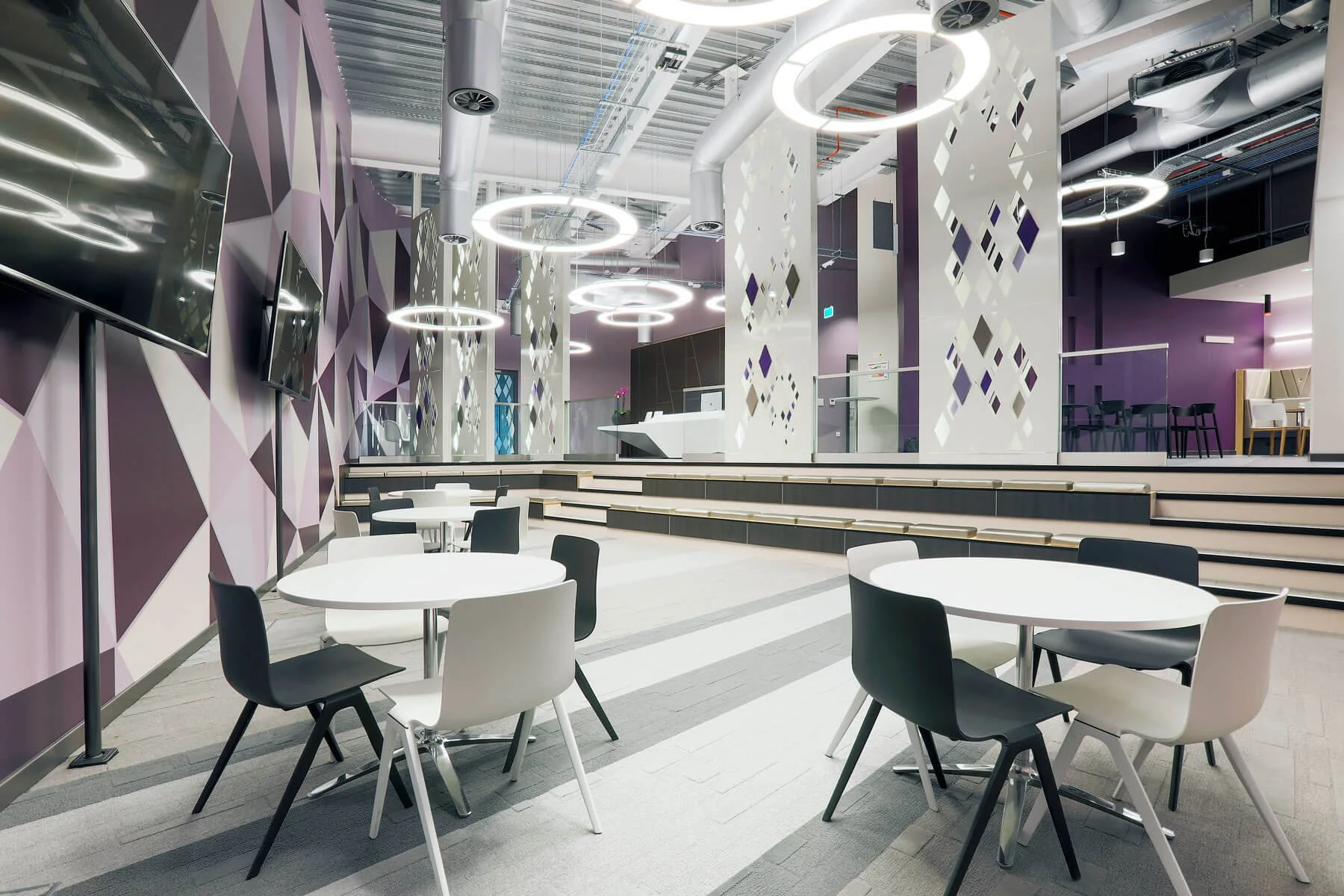 Compound Semiconductor Applications Catapult Lecture Meeting Hall and Seating Architecture and Interior Photography Newport Wales