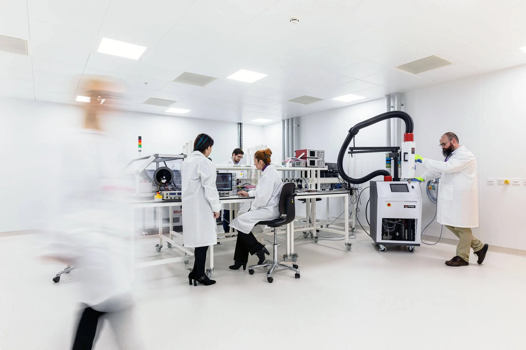 Compound Semiconductor Applications Catapult Scientists Architecture and Interior Photography Newport Wales