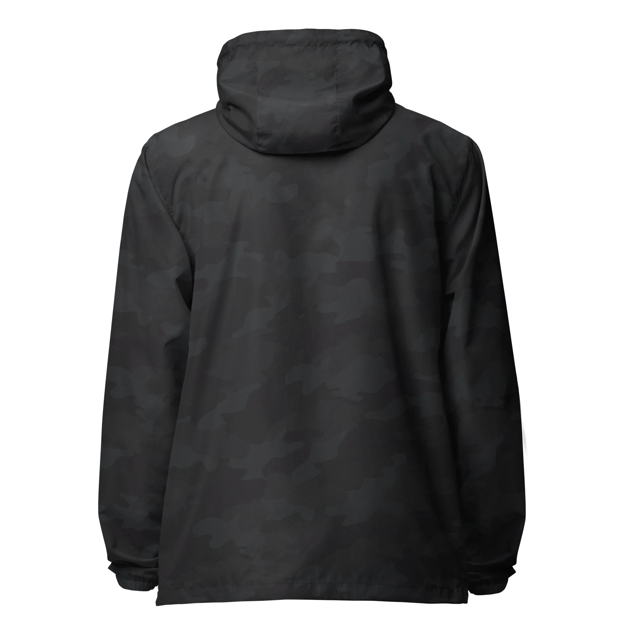 unisex-lightweight-zip-up-windbreaker-black-camo-back-6a7b6b2b47ea5.jpg