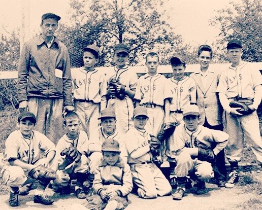 ⚾️ remembering the sandlot days... USR&rsquo;s first little league team from 1954
.
.
#littleleague #uppersaddlerivernj #history #batterup⚾️