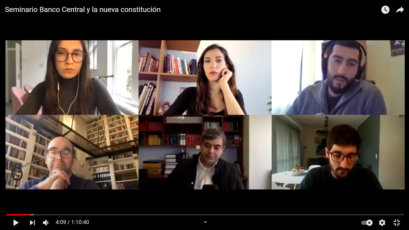 [Video] Mira el seminario sobre Banco Central en la nueva Constitución con Atria, Sepúlveda y Daza