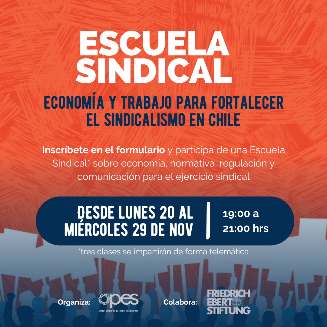 “Economía y Trabajo” Escuela Sindical abre inscripciones