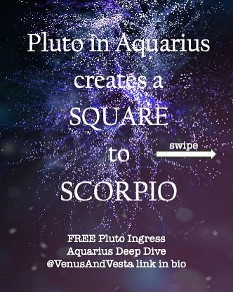 Scorpio is ready to work on the deep trauma of the family  to heal and redefine our groups and units. Pluto rules Scorpio, so the focus on ancestral karma to transform our homes and life expectations is intense.
#plutoinaquarius #epicshift #astrology
