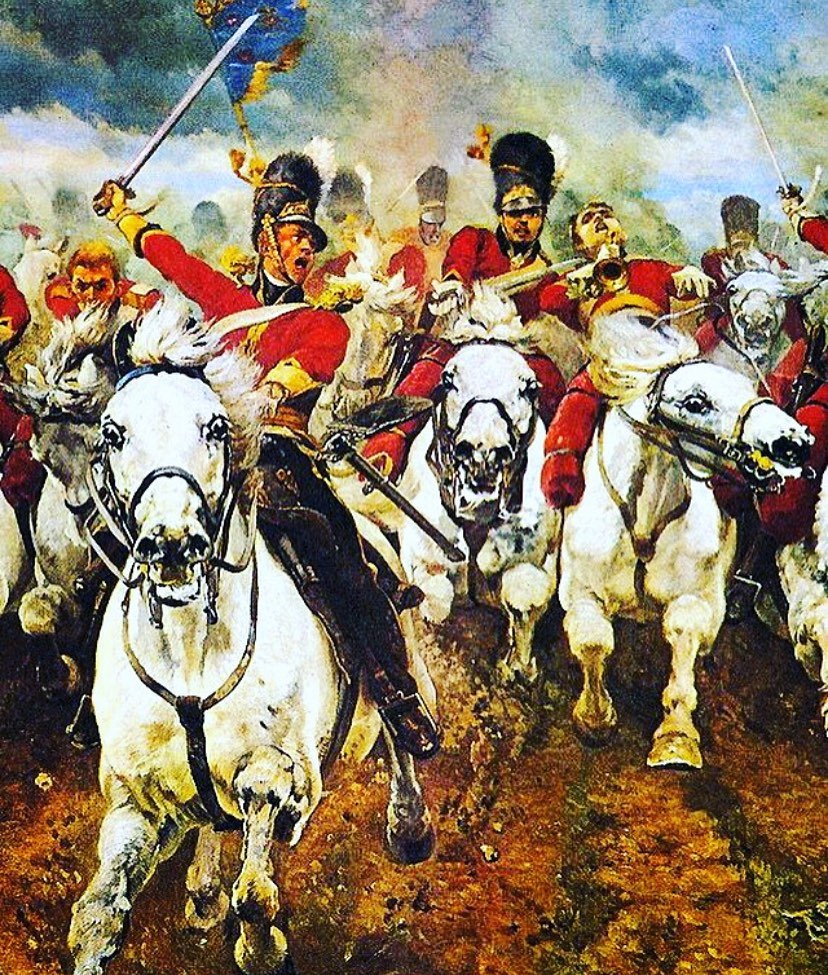 History doesn&rsquo;t repeat, but it rhymes.
This painting is known as the Charge of the Light Brigade, but actually isn&rsquo;t, yet the energy of the horses going into battle indiscriminately with Russia is exactly what this happening now.
The char