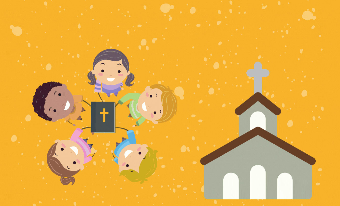 Third Grade Gifting of the Bibles (during outdoor service)
