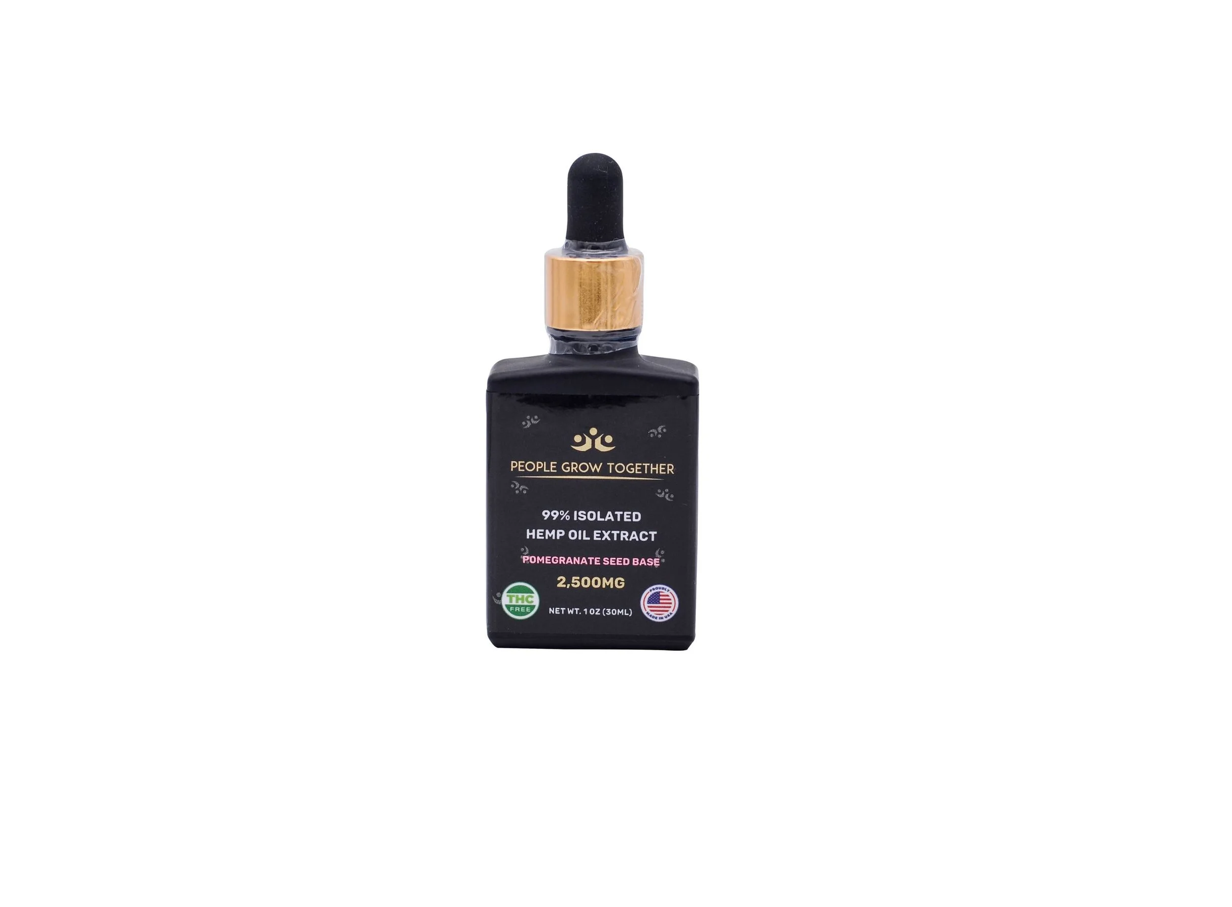 3,500mg Full Spectrum Hemp Extract Oil 30ml - original MCT coconut oil base