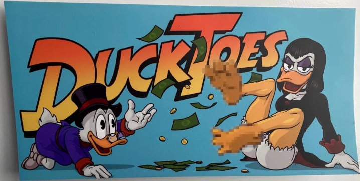 Ducktoes Bumper Sticker