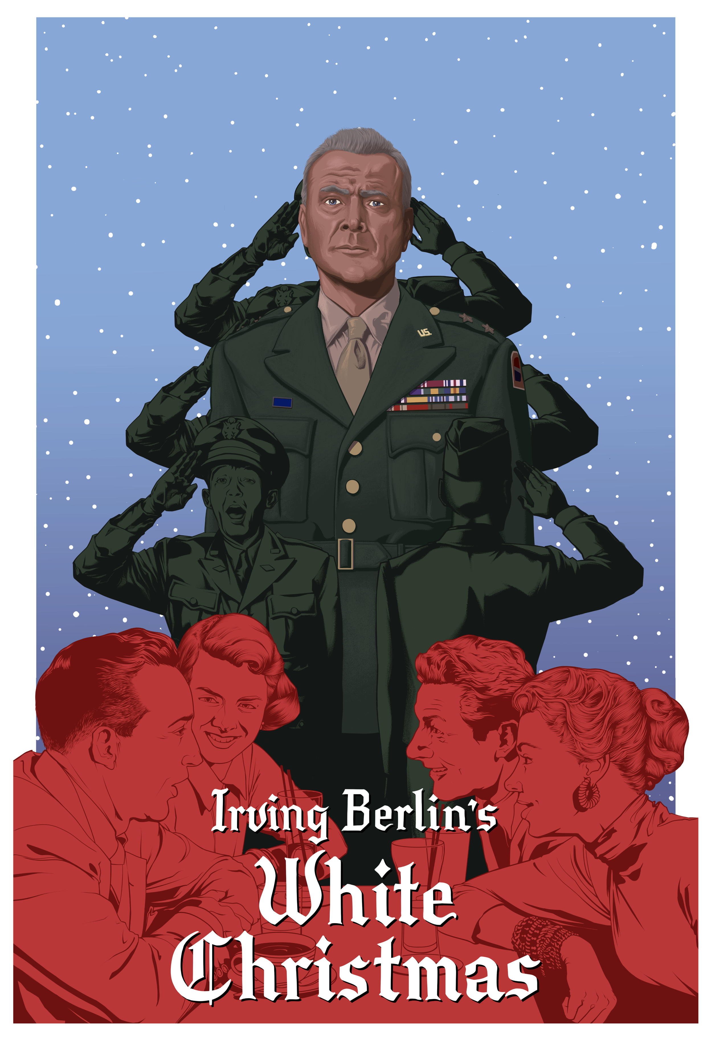 White Christmas Poster