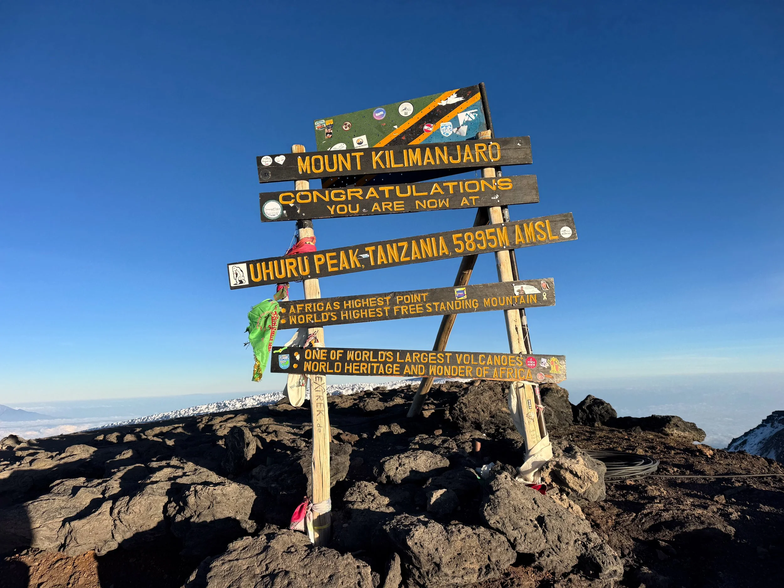 Summiting Mt. Kilimanjaro