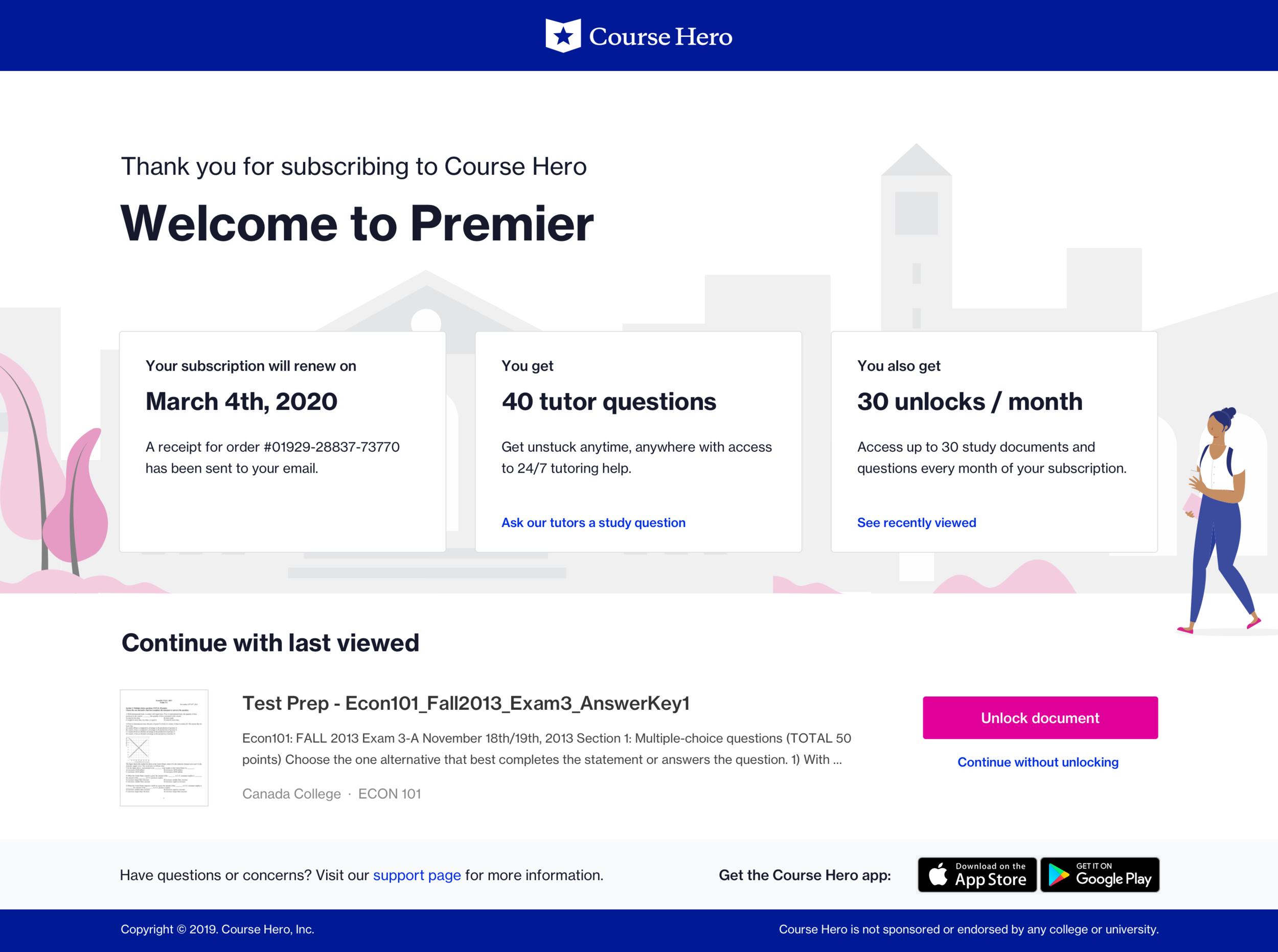 How to cancel course hero subscription sololsa