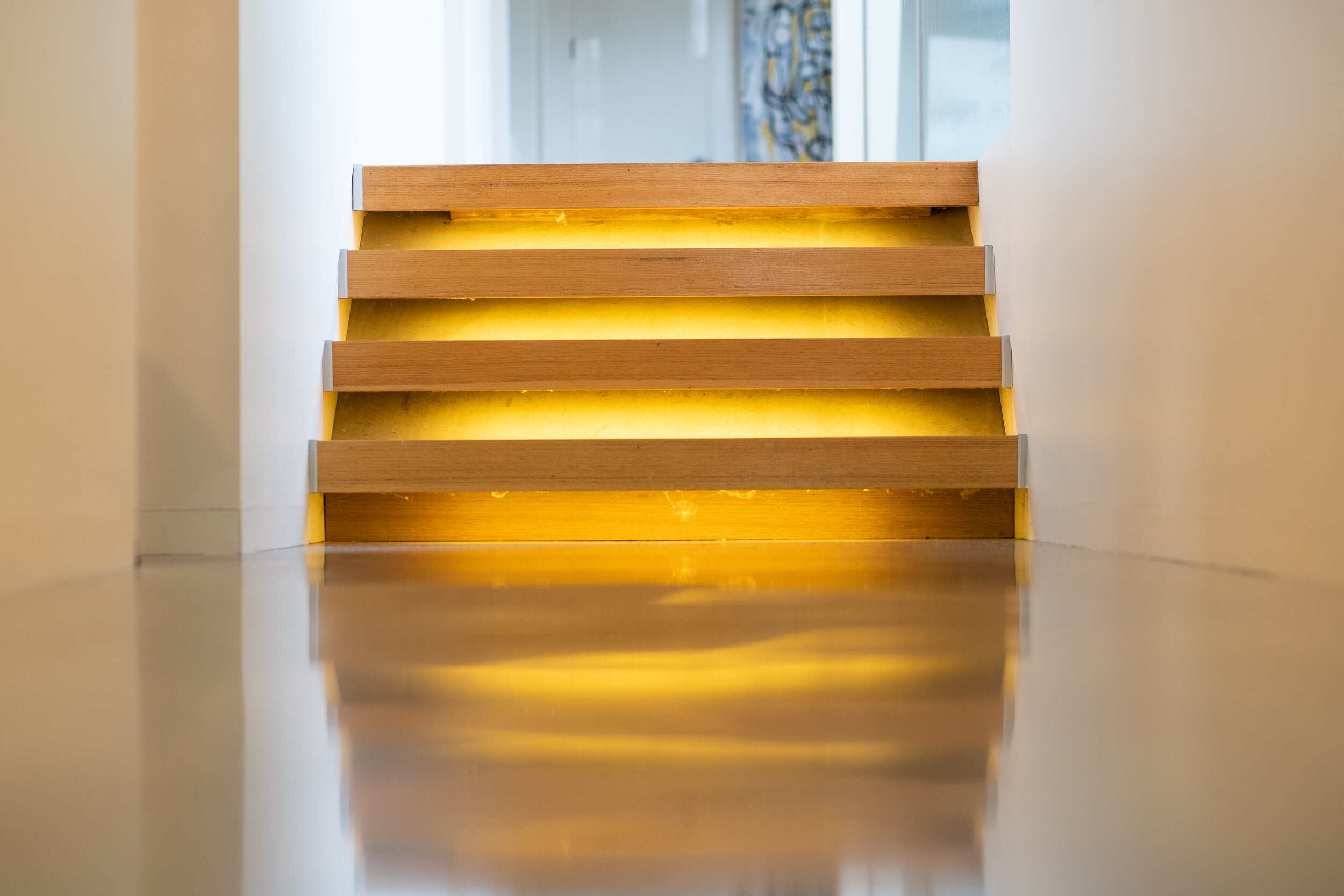 Lighting control stairs