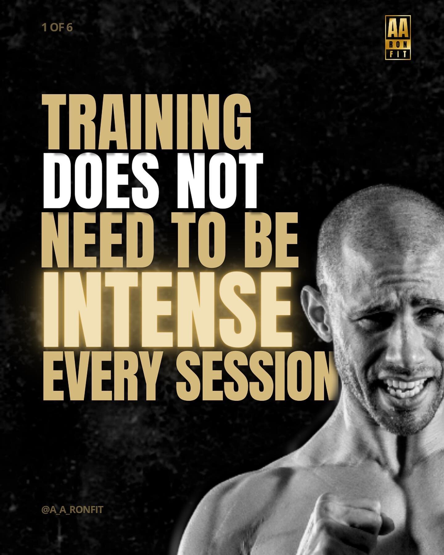&ldquo;The goal is to keep the goal the goal.&rdquo;
Stop chasing the rush and train the way that will get you to your goal. 
.
I&rsquo;ve seen too many people damage their metabolism all for the adrenaline rush of high intensity workouts.
.
Focus on