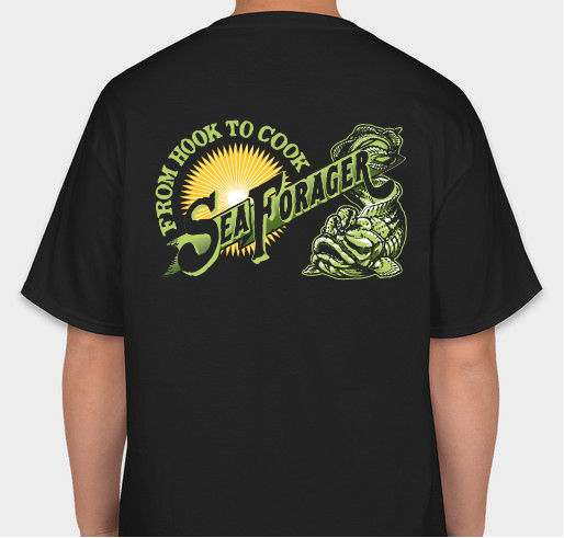 Sea Forager T-Shirt (monkeyface eel)