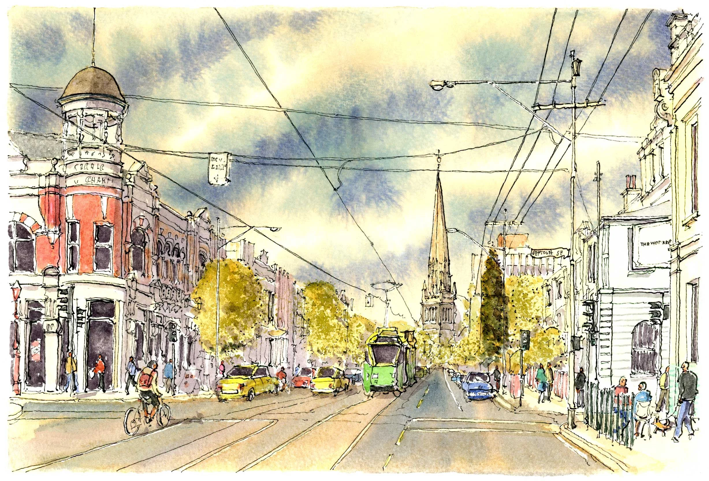 corner Brunswick and Gertrude street Fitzroy