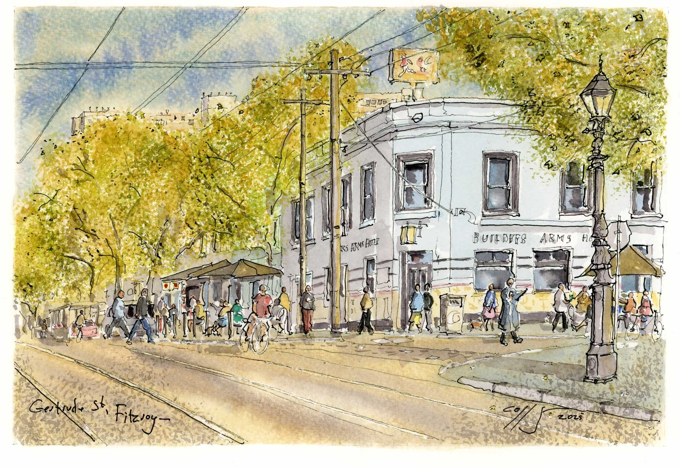The Builders arms, Gertrude st, Fitzroy