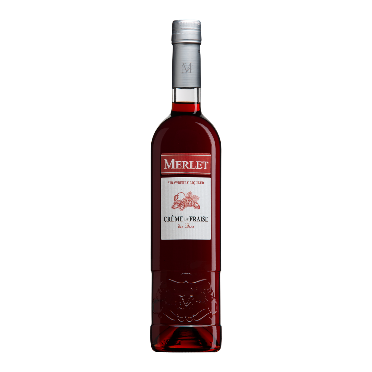 Merlet Creme de Fraise des Bois Wild Strawberry Liqueur, 700mL