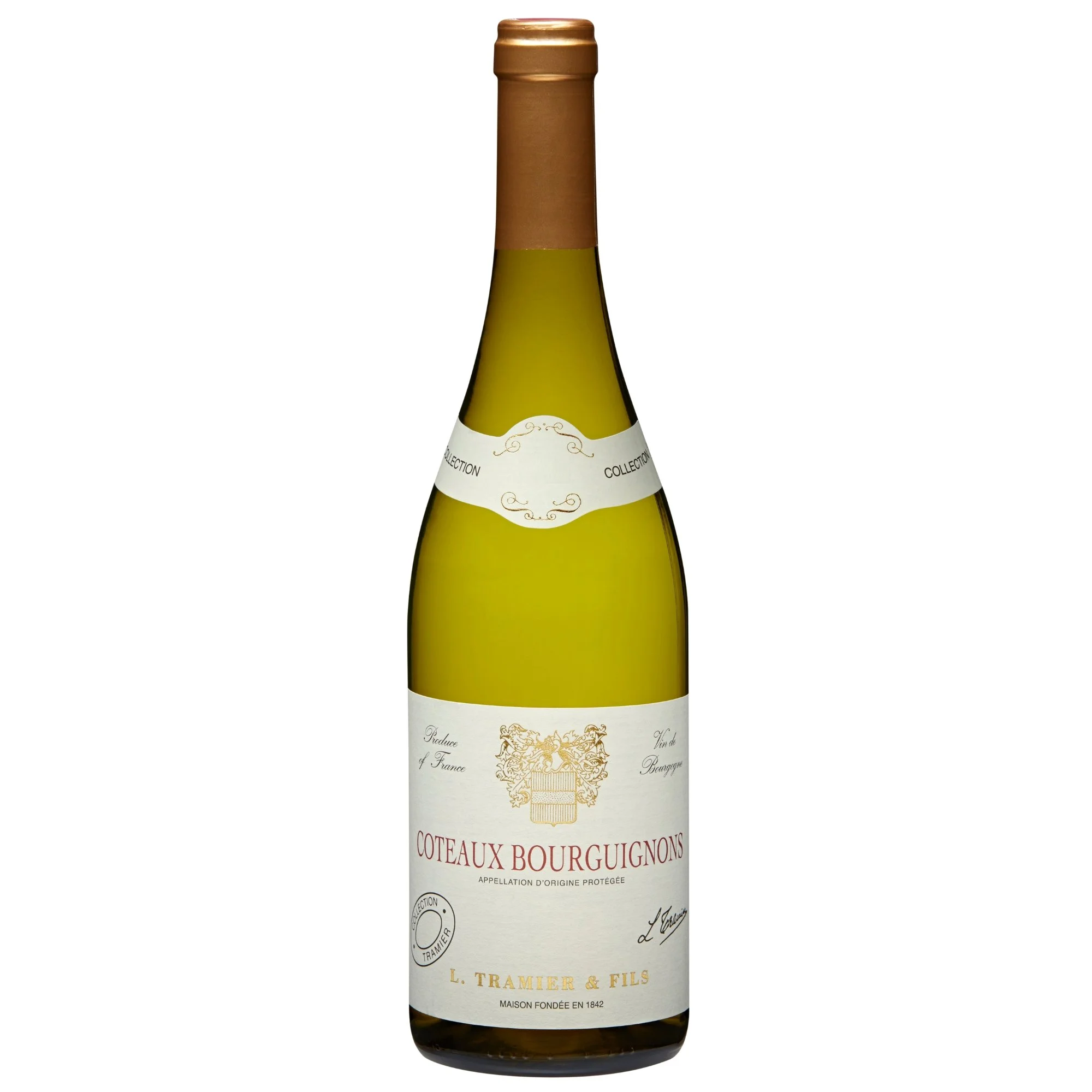 Tramier Taverdet White, AOP Coteaux Bourguignons, 750mL