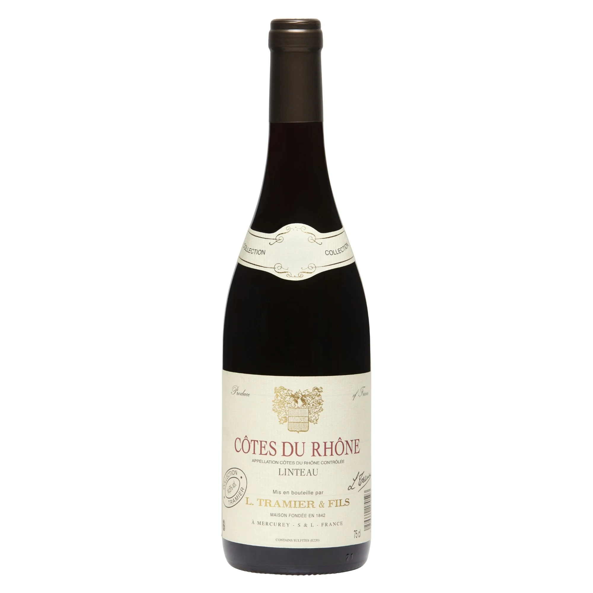 Tramier Linteau Red, AOP Cotes du Rhône, 750mL